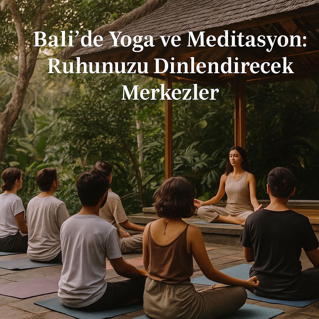 Bali'de Yoga ve Meditasyon: Ruhunuzu Dinlendirecek Merkezler