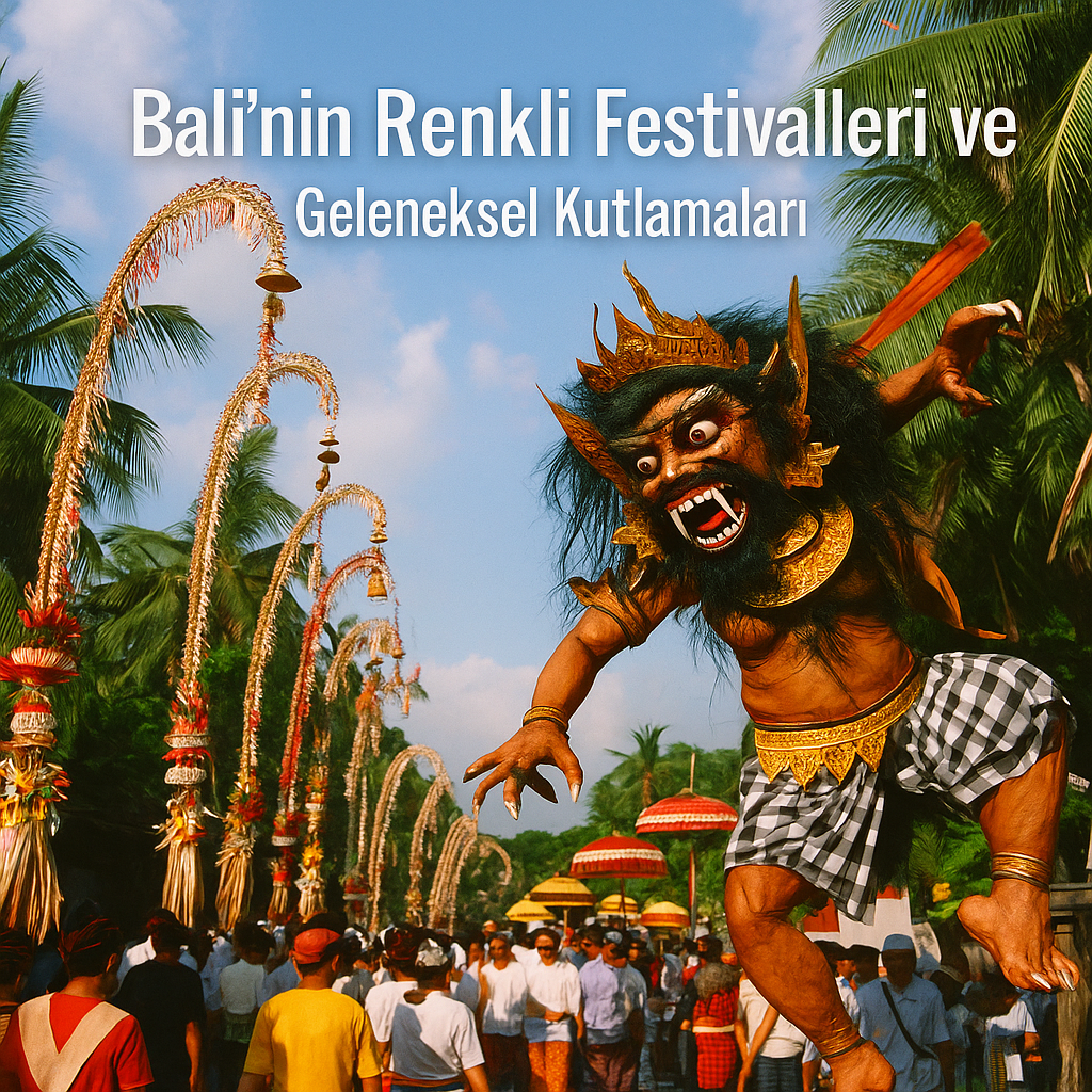 Bali’nin Renkli Festivalleri ve Geleneksel Kutlamaları