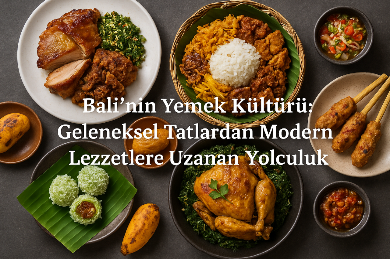 Bali’nin Yemek Kültürü: Geleneksel Tatlardan Modern Lezzetlere Uzanan Yolculuk