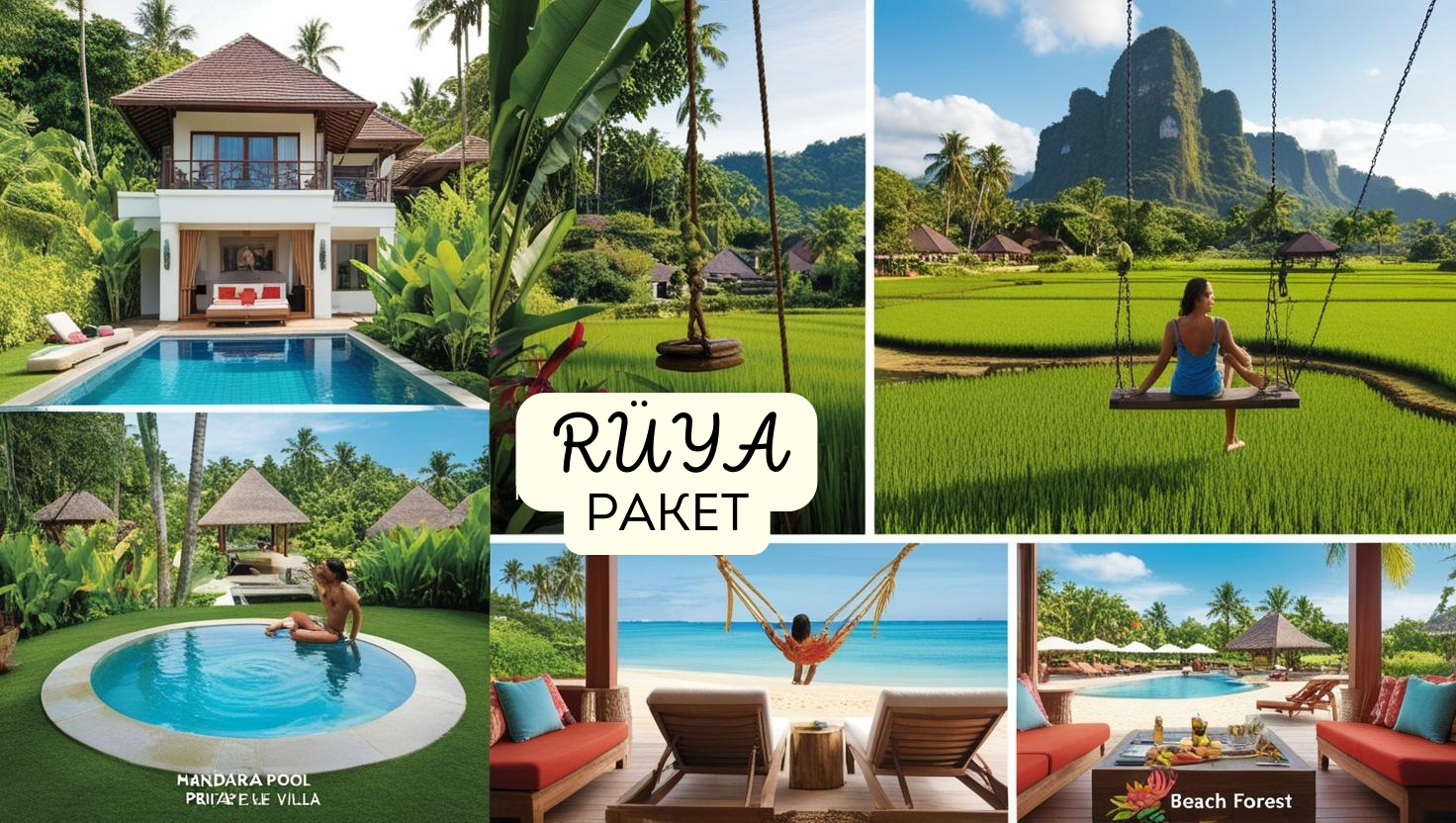 Uçaksız Bali Rüya Tatil Paketi (8 Gün 7 Gece)