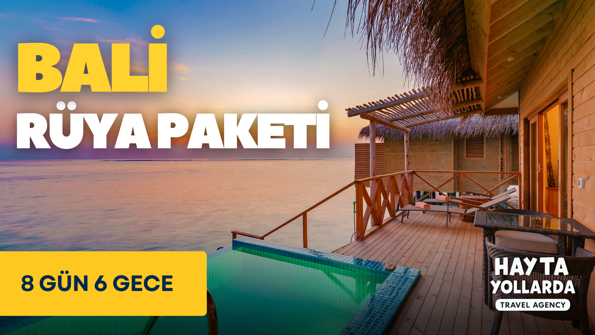Uçaklı Bali Rüya Tatil Paketi (8 Gün 6 Gece)