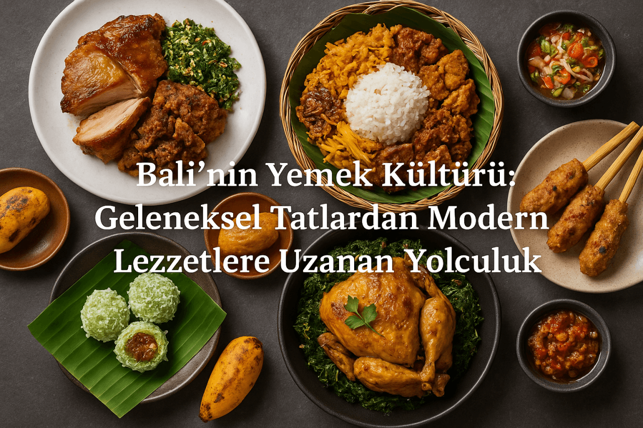 Bali’nin Yemek Kültürü: Geleneksel Tatlardan Modern Lezzetlere Uzanan Yolculuk