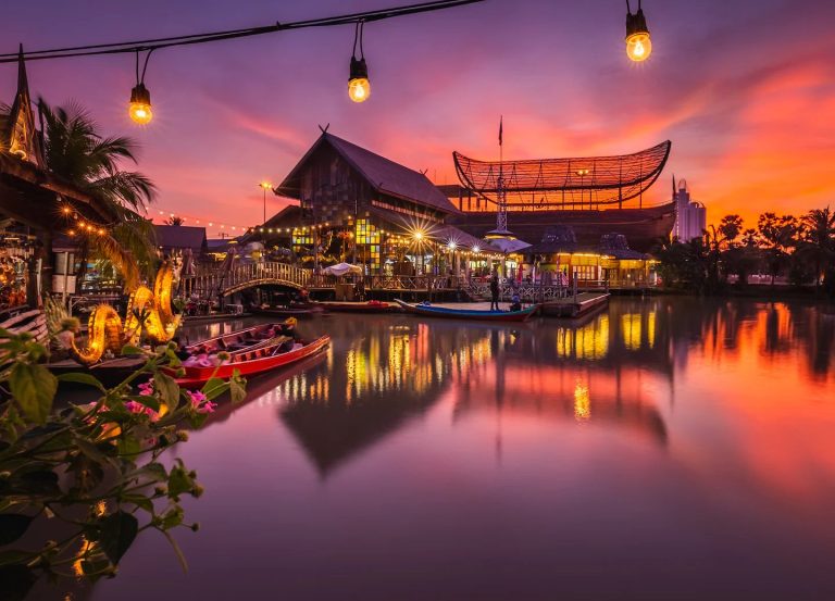 THY İle Phuket Bangkok Turu 7 Gün 6 Gece 17-23 Mayıs 2027 5. gün 2. görsel: Bangkok akşam manzarası Hayta Yollarda Travel